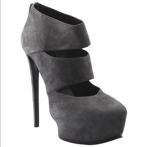 Roberto Cavalli suede booties